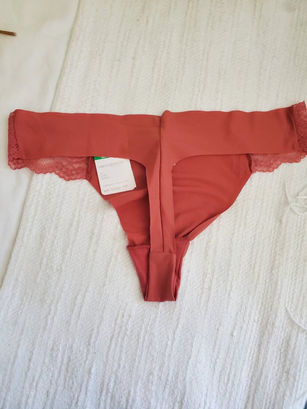 B.templ'd thongs 2 purple and orange panties, underware - Picture 6 of 11
